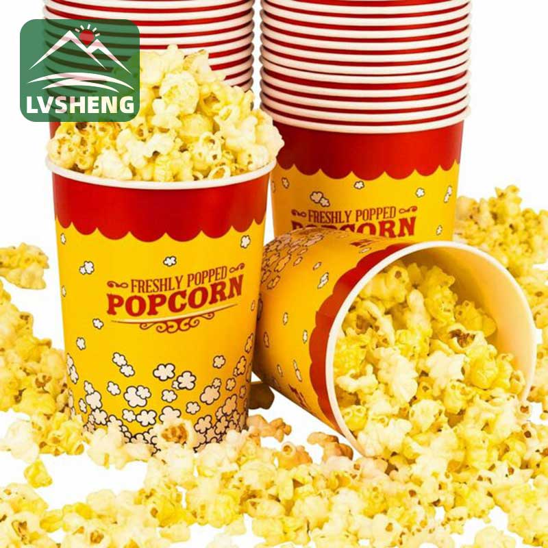 Popcorn Ember Kertas