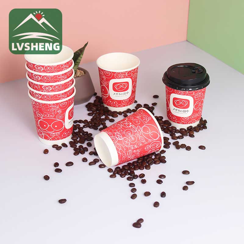 Cangkir kertas kopi takeaway